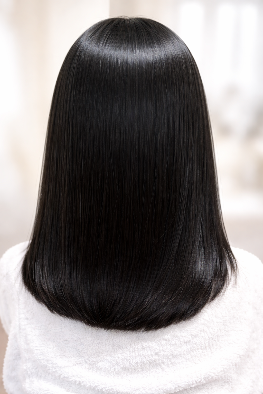 Resultado alisado japonés lacio brillante sin frizz