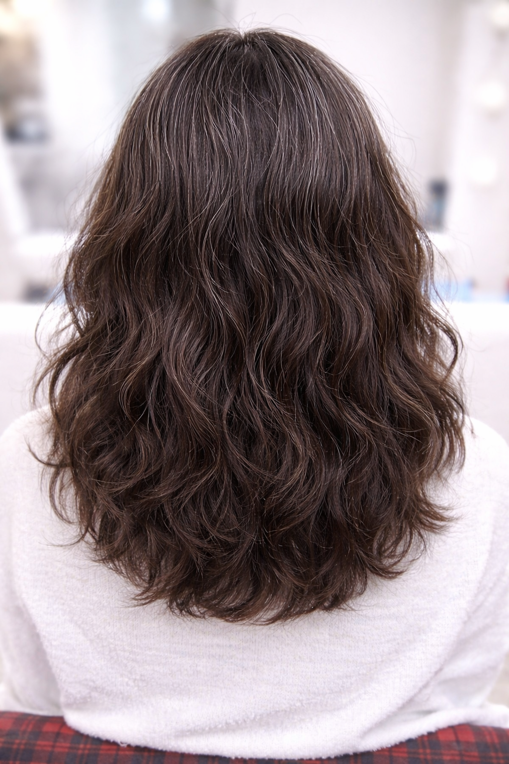 Cabello con frizz antes de alisado brasilero en Flores Buenos Aires