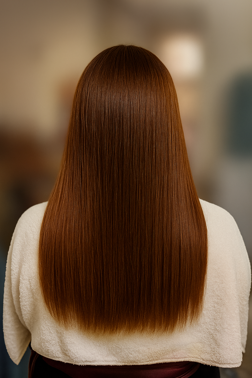 Despues de botox capilar pelo recuperado