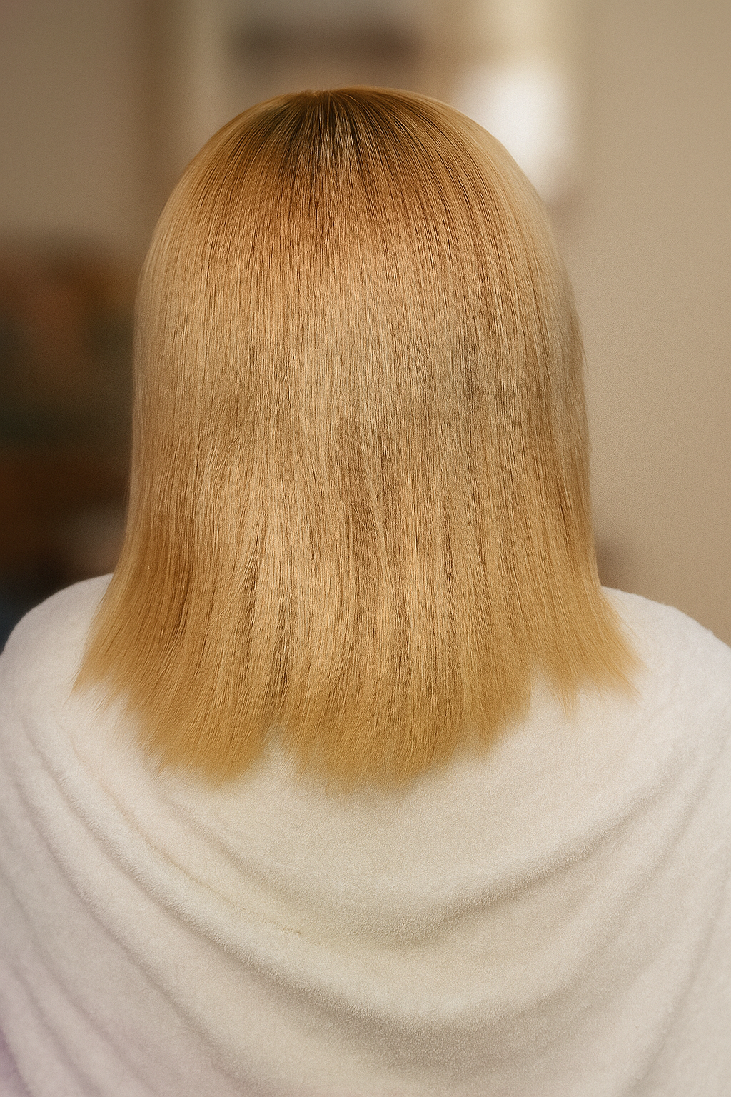 resultado botox capilar Flores CABA antes y después cabello sin frizz con brillo