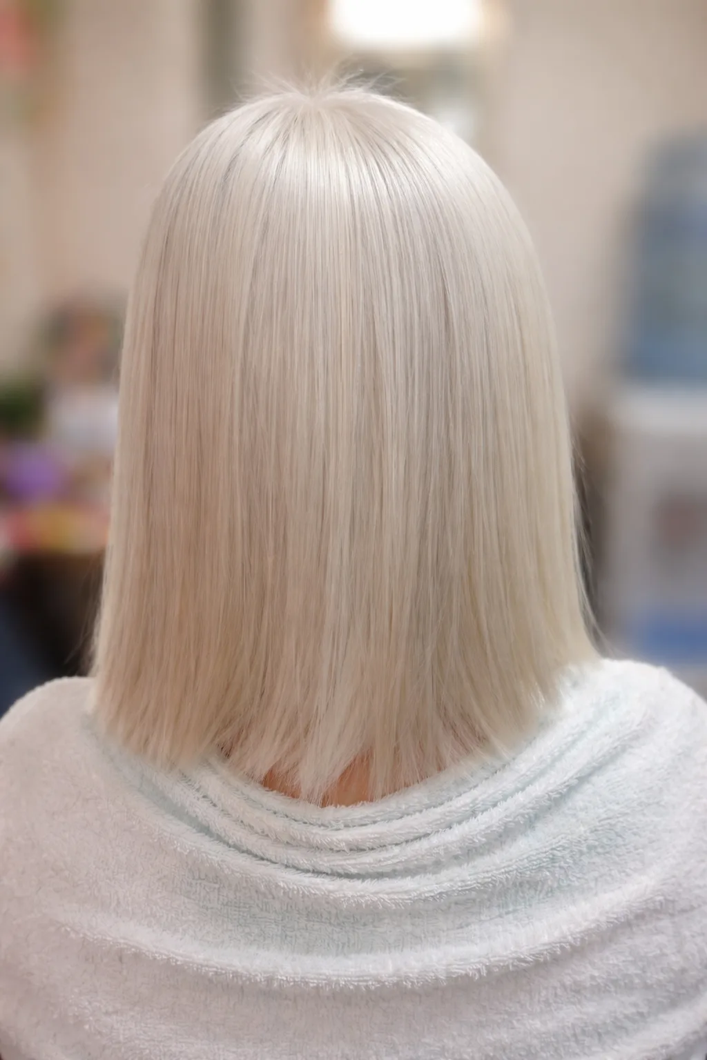 resultado células madre capilar cabello brillante sin frizz